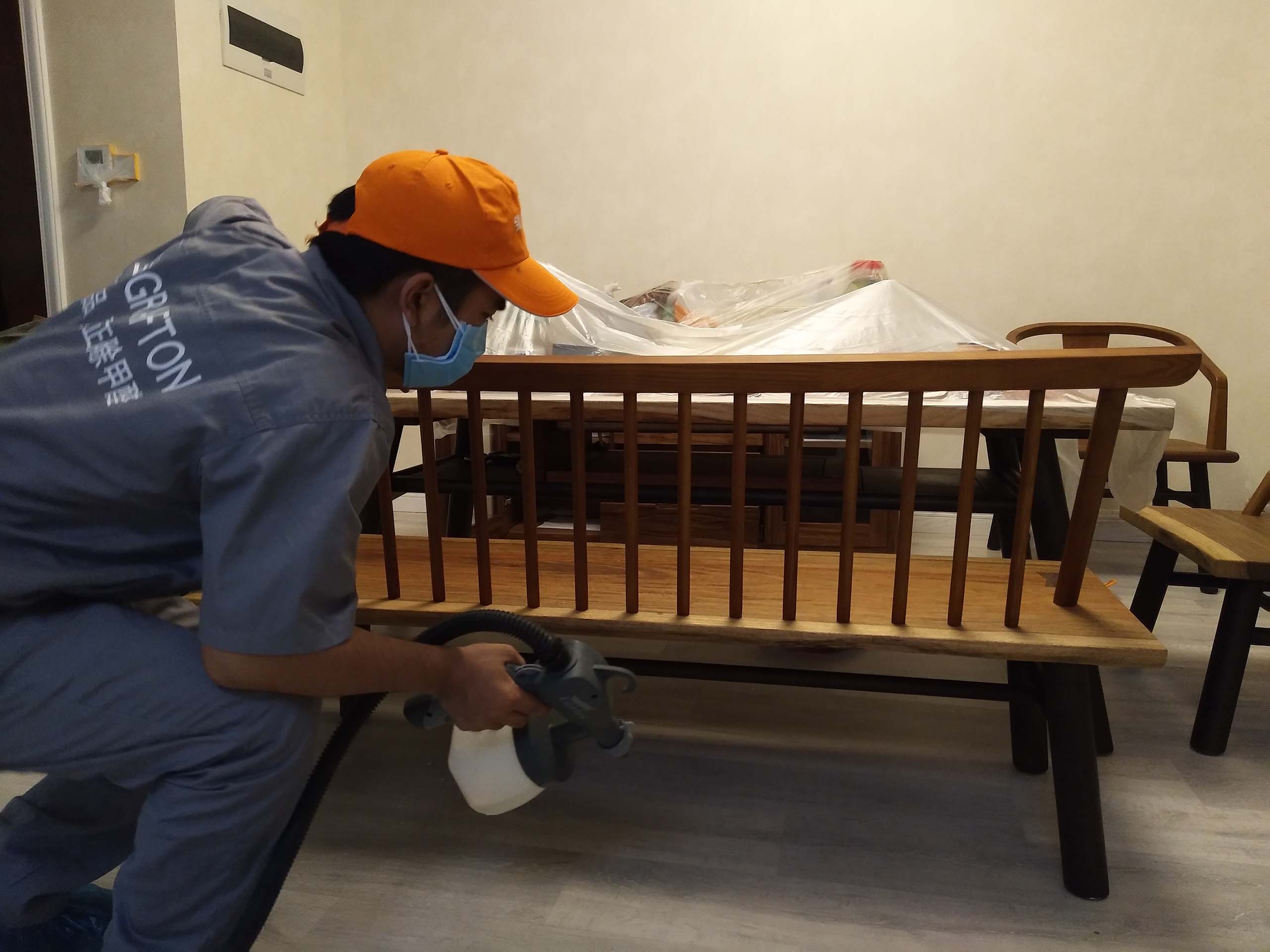 木制餐桌360°施工 木制餐桌360°施工