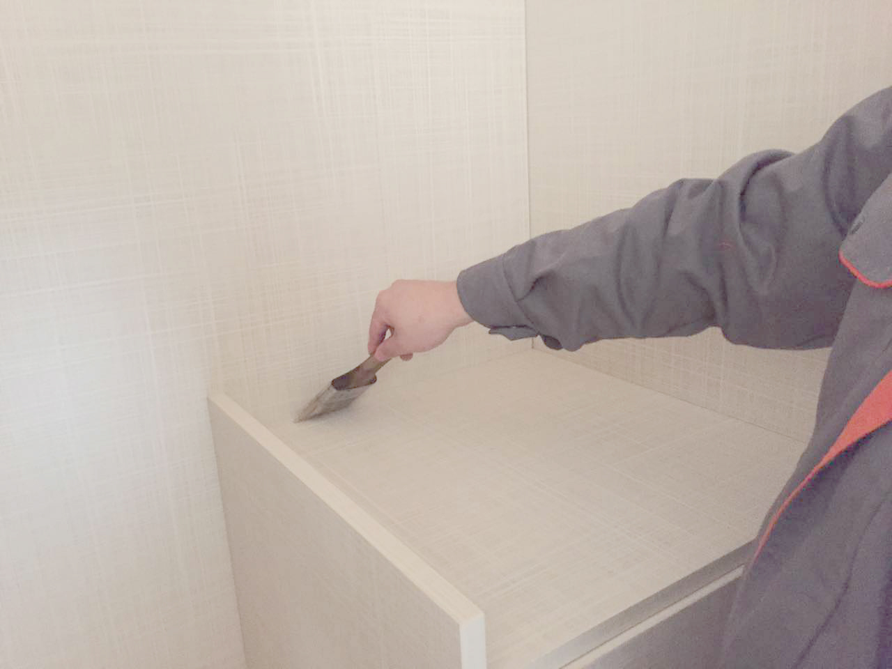 柜子接縫處刷子精細化處理 柜子接縫處刷子精細化處理