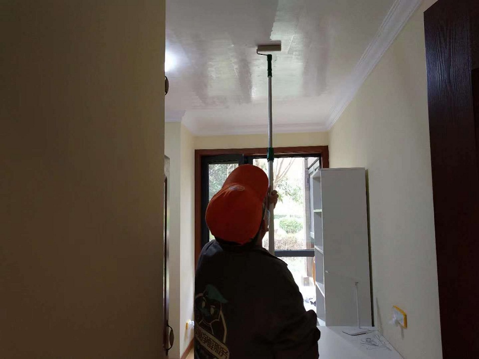 室內臥室頂面甲醛治理滾筒施工 室內臥室頂面甲醛治理滾筒施工