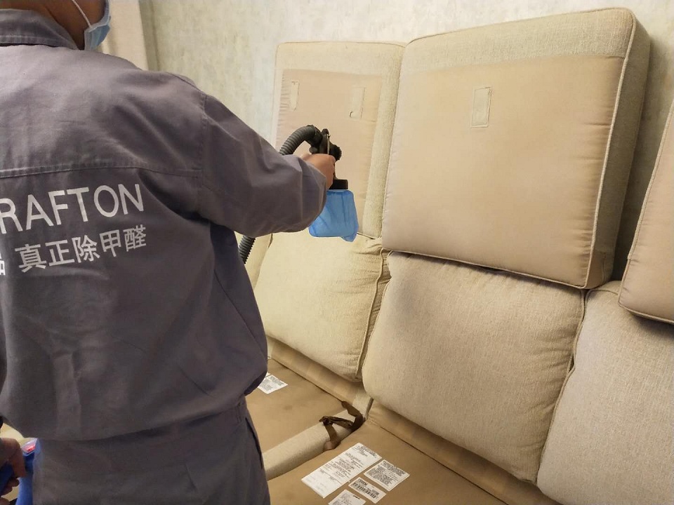 沙發床墊噴槍全方位施工治理甲醛 沙發床墊噴槍全方位施工治理甲醛