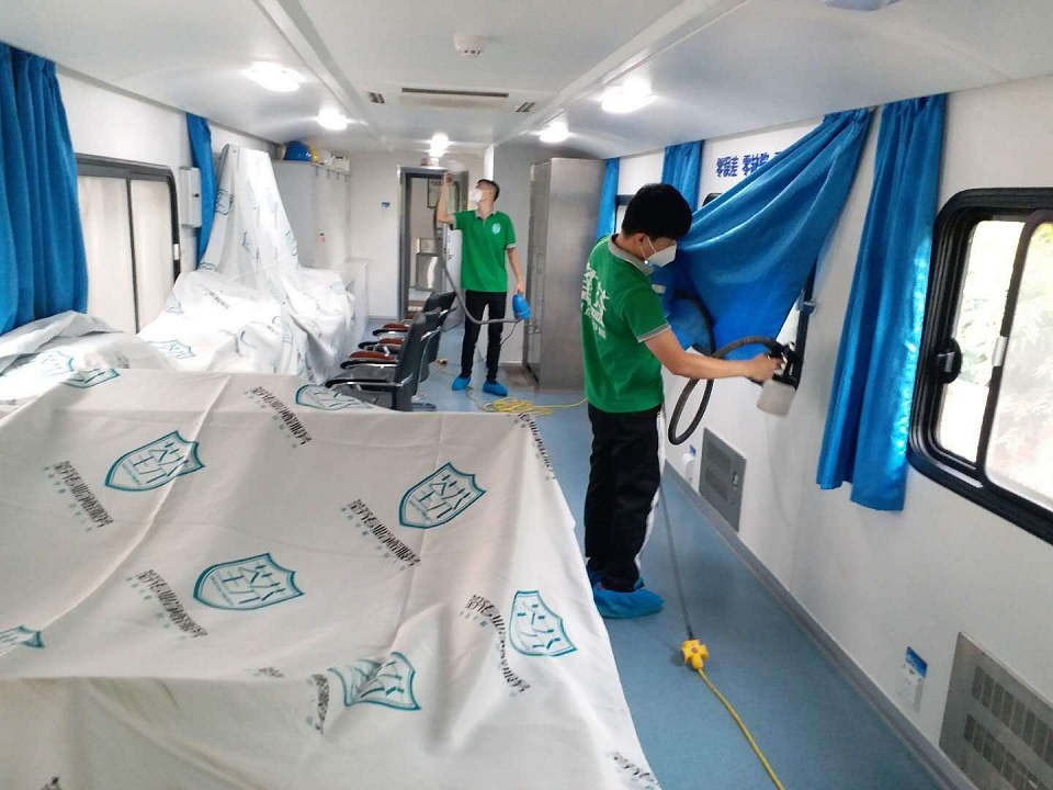 車內過道窗簾全方位噴涂 車內過道窗簾全方位噴涂