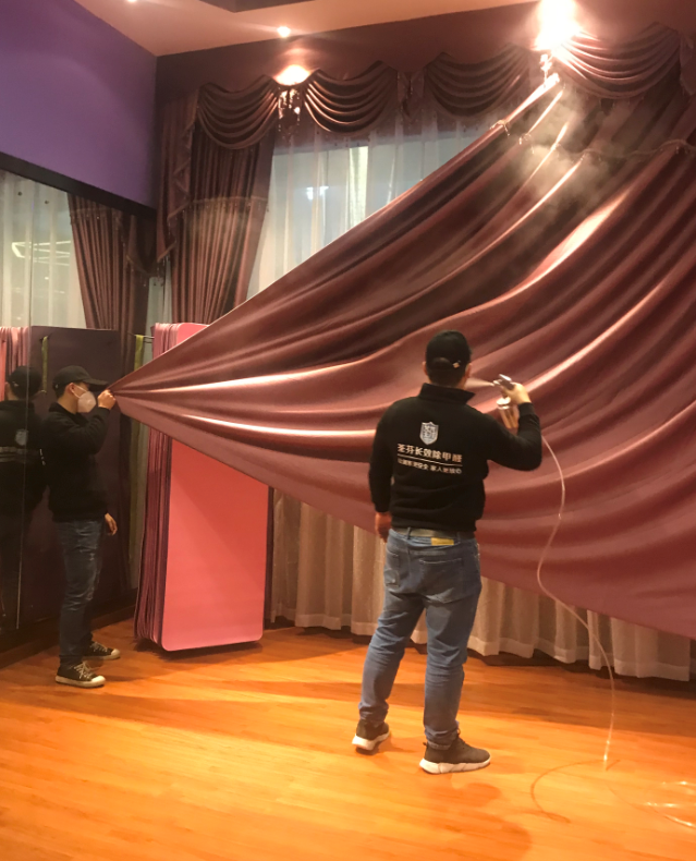 場所窗簾布藝全方位噴涂施工 場所窗簾布藝全方位噴涂施工