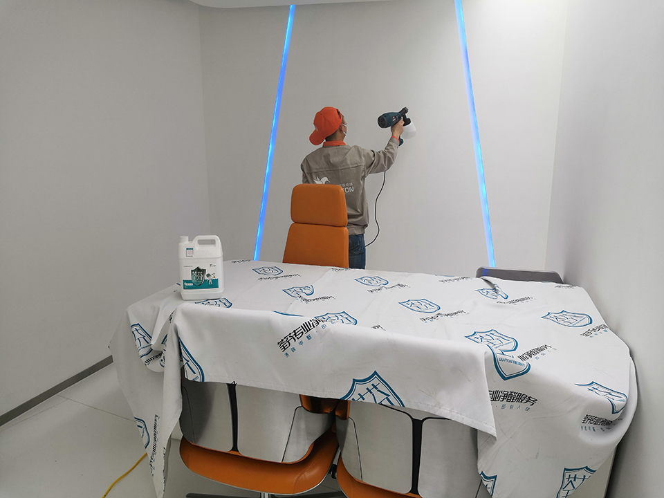 辦公室墻面全方位噴涂施工治理甲醛 辦公室墻面全方位噴涂施工治理甲醛
