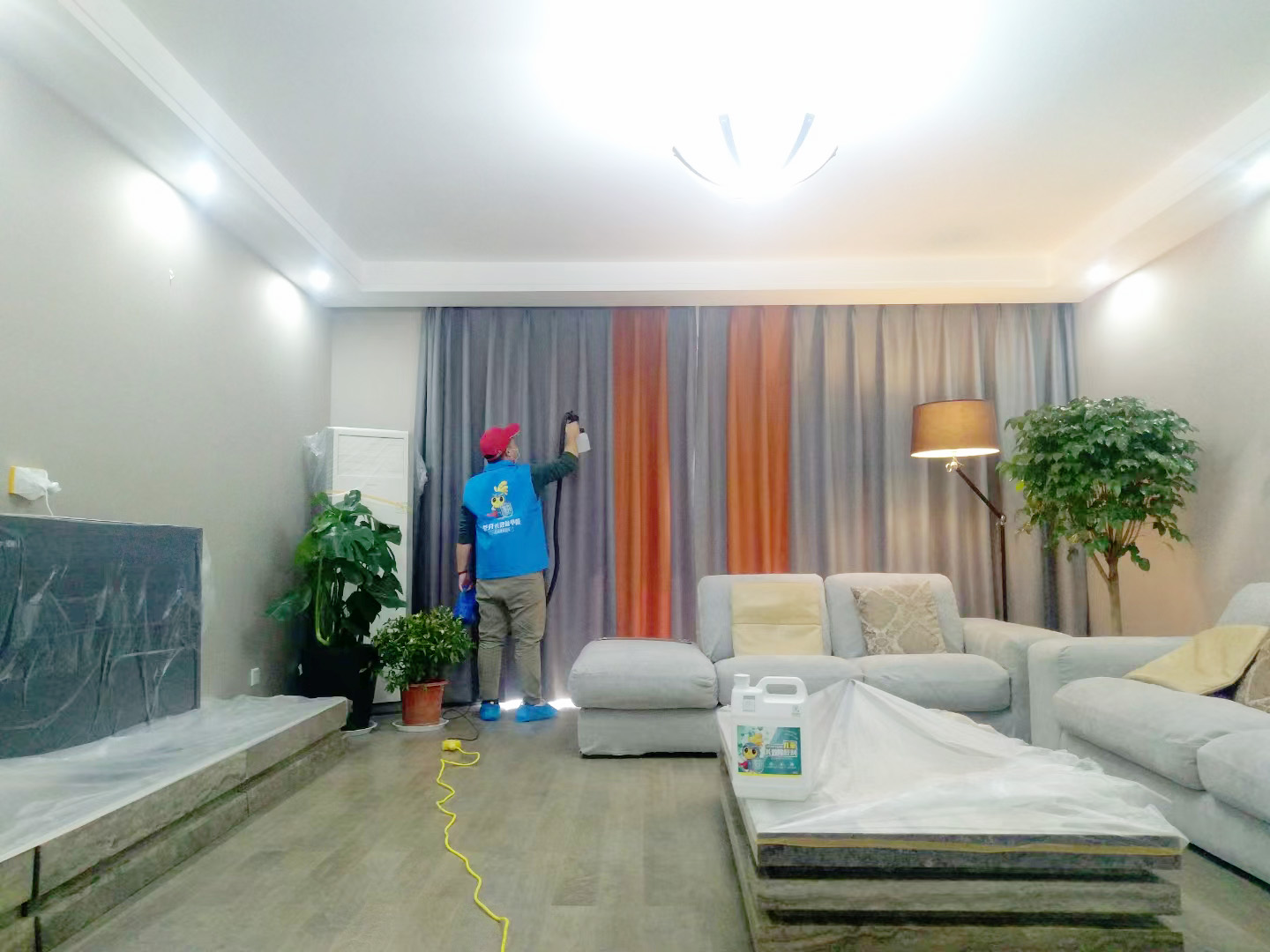 窗簾布藝噴槍全方位施工治理 窗簾布藝噴槍全方位施工治理