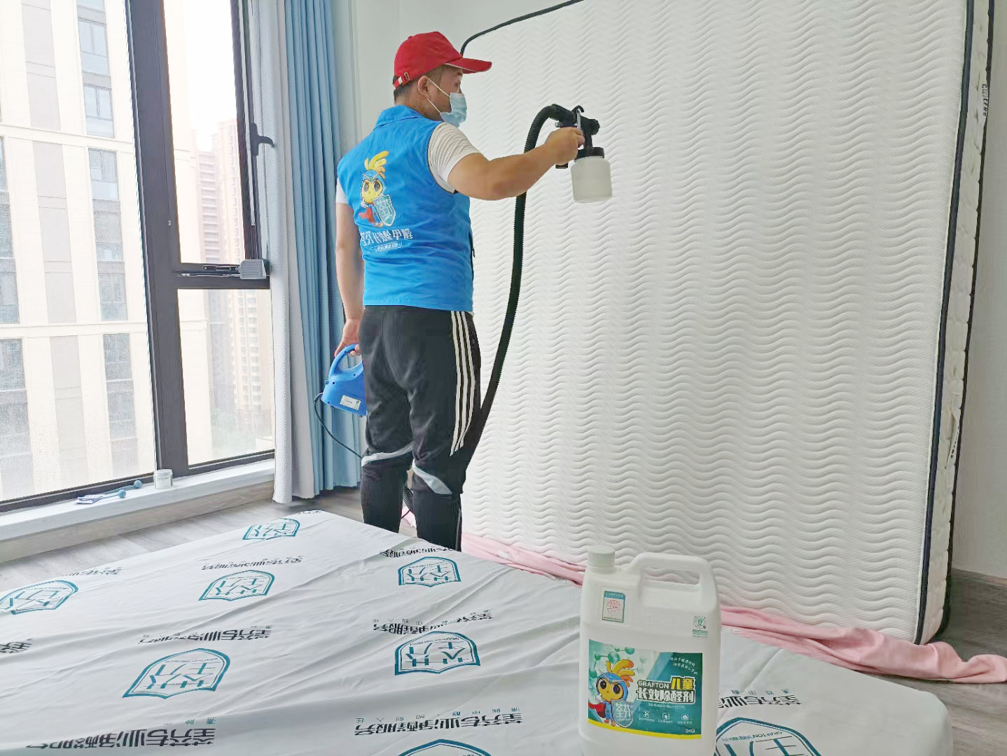 臥室床墊全方位噴涂 臥室床墊全方位噴涂