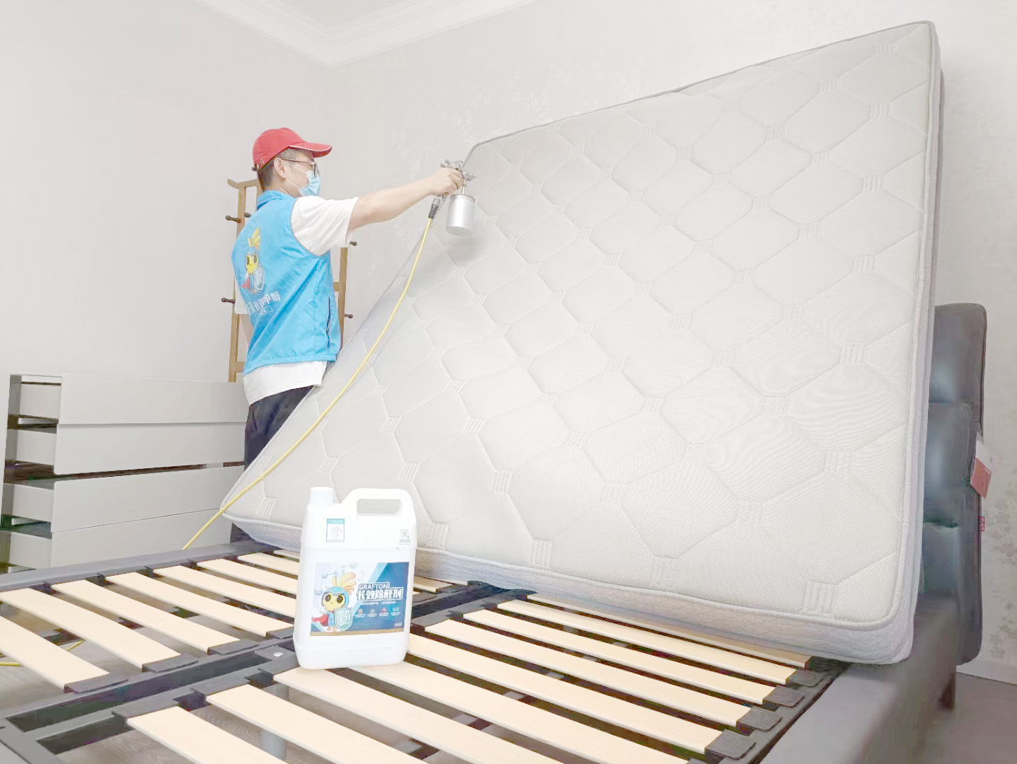 臥室床墊床架噴涂施工治理 臥室床墊床架噴涂施工治理