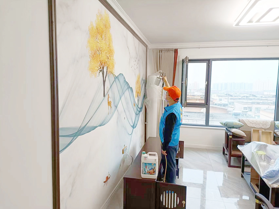 客廳背景墻精細化施工治理 客廳背景墻精細化施工治理