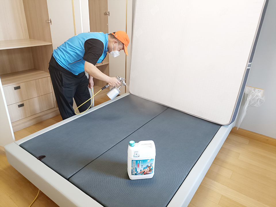 臥室床墊床架精細化噴涂治理 臥室床墊床架精細化噴涂治理