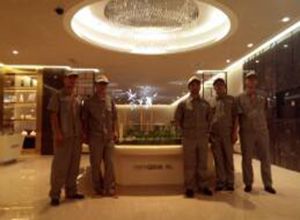 荃芬除甲醛中鐵售樓部施工案例