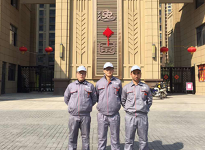 中國鐵建逸園小區荃芬除甲醛施工案例