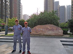 中鐵繽紛南郡荃芬除甲醛施工案例