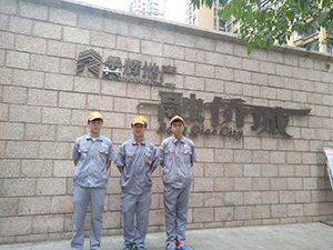 金輝地產融僑城荃芬除甲醛施工案例