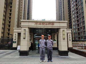 萬科金域東郡除甲醛施工案例