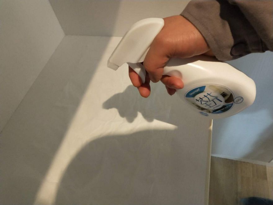 曲江紫汀苑荃芬除甲醛施工案例