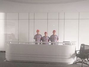 中元建設(shè)集團(tuán)西安分公司辦公室除甲醛施工案例