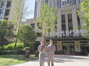 曲江美好時光小區荃芬除甲醛施工案例