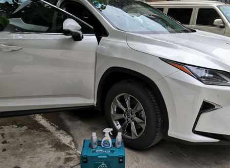 車內空氣治理奔馳除甲醛案例