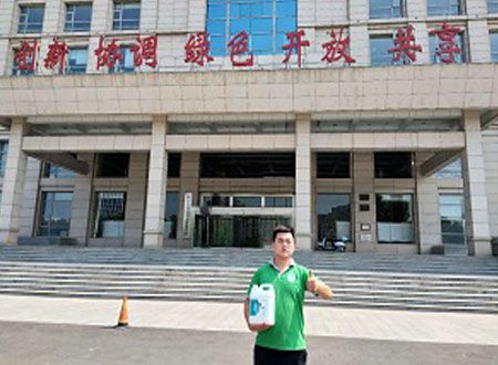 邢臺(tái)開(kāi)發(fā)區(qū)管委會(huì)除甲醛施工