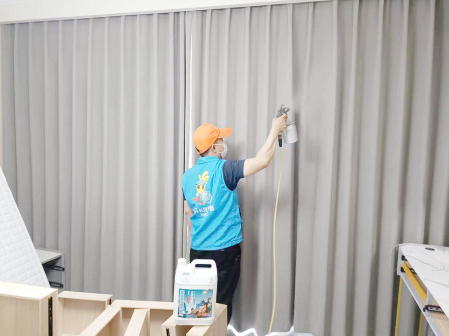 瑞景花園小區除甲醛施工