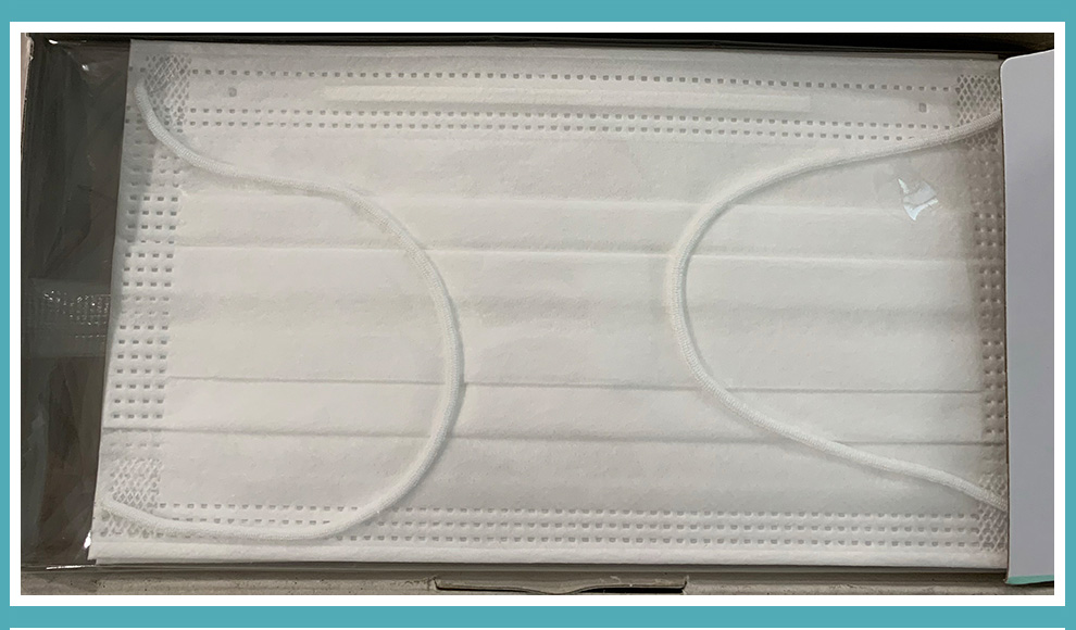 日本進口一次性口罩實物圖 日本進口一次性口罩實物圖